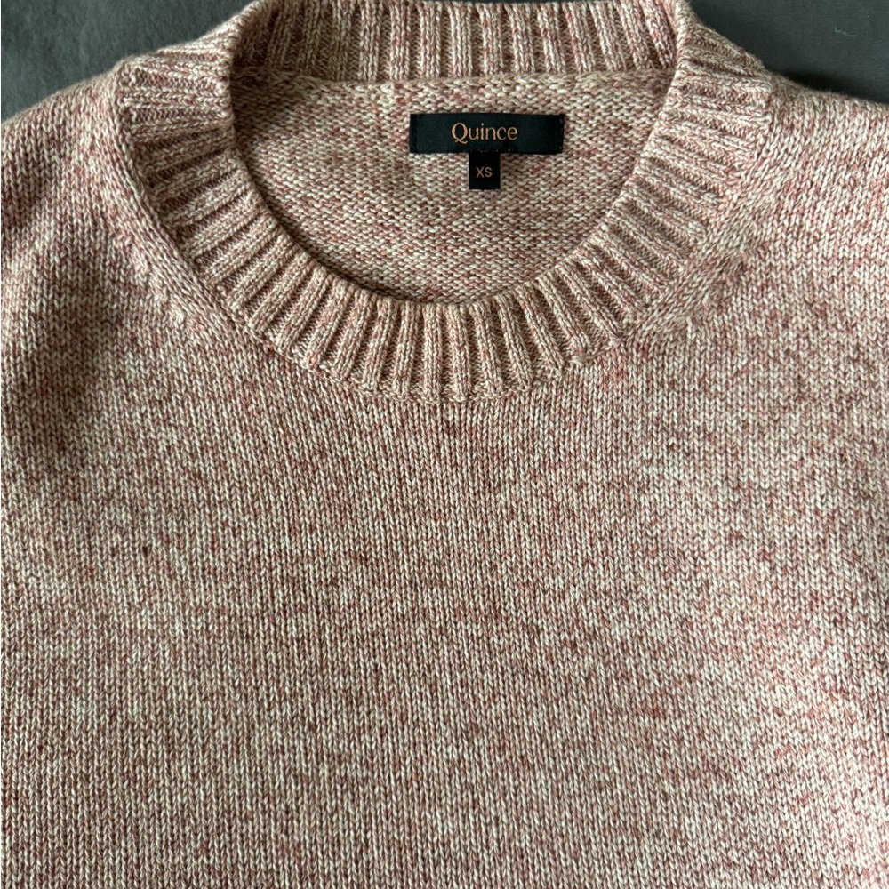Quince Blush Knit Pullover